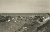 Cartolis Erquy (Côtes d'Armor) - La Plage de Caroual et le Terrain de Camping