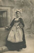 Cartolis Pont-Aven (Finistère) - Jeune Fille de Pont-Aven