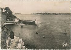 Cartolis Dinard (Ille-et-Vilaine) - La promenade au clair de lune et l'embarcadère de ...