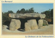 Cartolis Le Bernard (Vendée) - Le Dolmen de la FREBOUCHERE