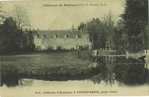 Cartolis Champeaux (Ille-et-Vilaine) - Château d'Espinay à CHAMPEAUX, près Vitré