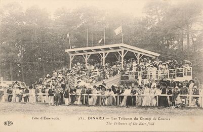 Cartolis Dinard (Ille-et-Vilaine) - Les Tribunes du Champ de Courses