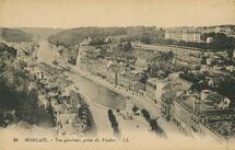 Cartolis Morlaix (Finistère) - Vue générale, prise du Viaduc.