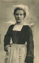 Cartolis Rosporden (Finistère) - Jeune fille de Rosporden