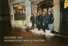 Cartolis Quimper (Finistère) - INONDATIONS DANS LE FINISTERE