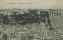 Cartolis Morlaix (Finistère) - Perspective du Viaduc