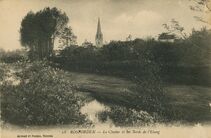Cartolis Rosporden (Finistère) - Le Clocher et les Bords de l'Etang