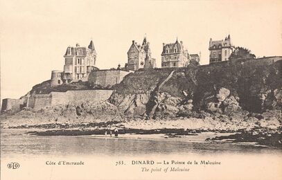 Cartolis Dinard (Ille-et-Vilaine) - La Pointe de la Malouine