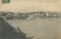 Cartolis Dinard (Ille-et-Vilaine) - La Plage à Marée haute