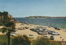 Cartolis Dinard (Ille-et-Vilaine) - Le Quai de la Perle au loin St-Malo