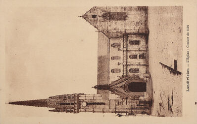 Cartolis Landivisiau (Finistère) - L'Eglise - Clocher de 1590