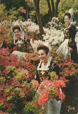 Cartolis Quimper (Finistère) - Jeunes filles du Cercle Folklorique Korollerien Ke ...