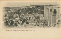 Cartolis Morlaix (Finistère) - Vue générale prise du Viaduc