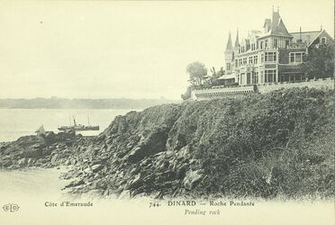 Cartolis Dinard (Ille-et-Vilaine) - Roche Pendante