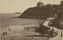 Cartolis Dinard (Ille-et-Vilaine) - La Promenade des Alliés et la Pointe du Moulinet