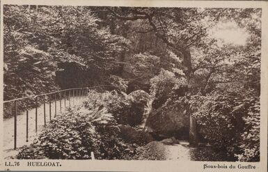 Cartolis Huelgoat (Finistère) - Sous-bois du Gouffre