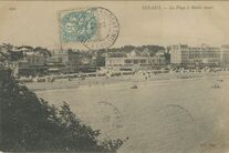 Cartolis Dinard (Ille-et-Vilaine) - La Plage à Marée haute