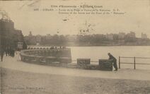 Cartolis Dinard (Ille-et-Vilaine) - Entrée de la Plage et Pointe de la Malouine
