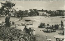 Cartolis Dinard (Ille-et-Vilaine) - La Plage de L'Écluse